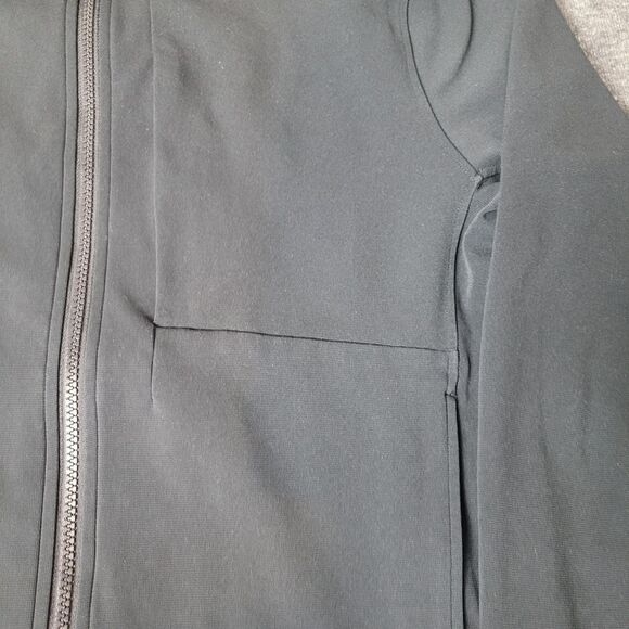 Lululemon Jacket Mens Size M Full Zip Black Stretch Sojourn Casual - Picture 4 of 11